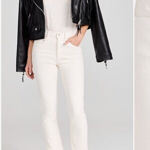 MOTHER Cream High Rise